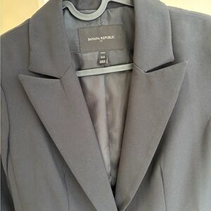 Banana Republic Charcoal Blazer